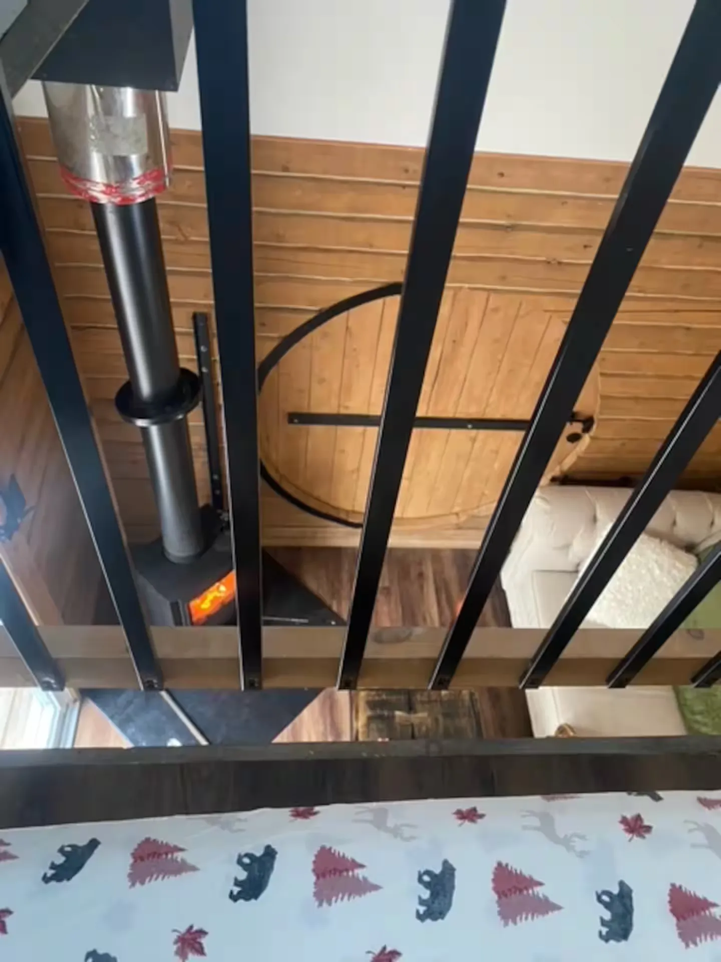 The Cedar Cabin — Bedroom (3)