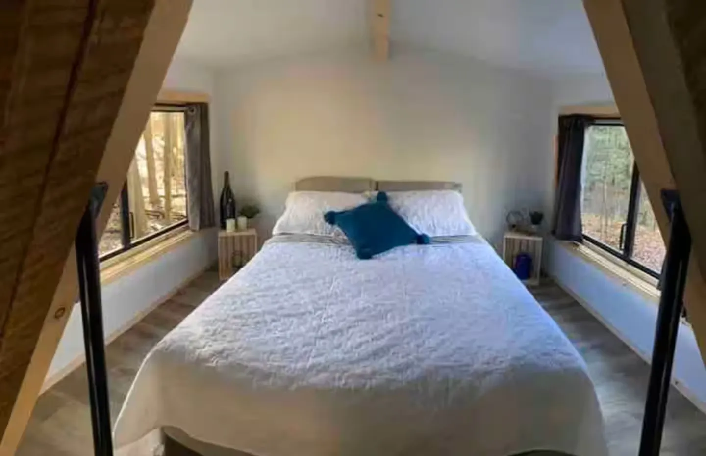 The Hemlock Cabin — Bedroom (1)